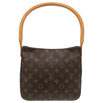 LOUIS VUITTON Shoulder Bag M51146 Monogram canvas Brown Monogram LoopingMM Women Used