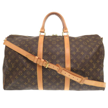 LOUIS VUITTON Boston Duffel bag M41416 Monogram canvas Brown Monogram Keepall bandouliere50 mens Used