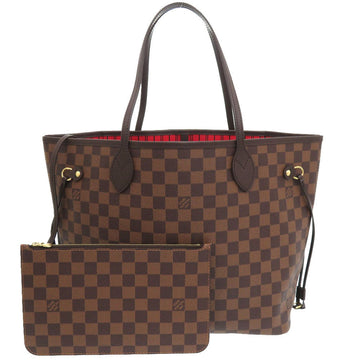 LOUIS VUITTON Tote Bag N41358 Damier canvas Slys Damier New Neverfull MM Women Used