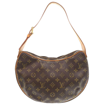 LOUIS VUITTON Shoulder Bag M51512 Monogram canvas Brown Monogram CroissantMM Women Used