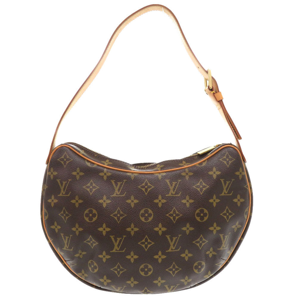 LOUIS VUITTON Shoulder Bag M51512 Monogram canvas Brown Monogram CroissantMM Women Used