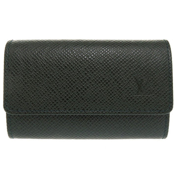 LOUIS VUITTON Key case Key holder  M30534 Taiga Leather Deep green Taiga Multicles6 mens Used