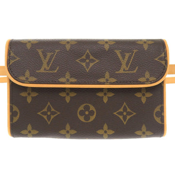 LOUIS VUITTON Waist bag M51855 Monogram canvas Brown Monogram Pochette Florentine Women Used