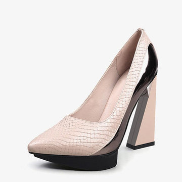 11.5cm Extreme Strange High Heels Women Pumps 2.5cm Platform Woman Pointed Toe High Heels Shoes Stiletto