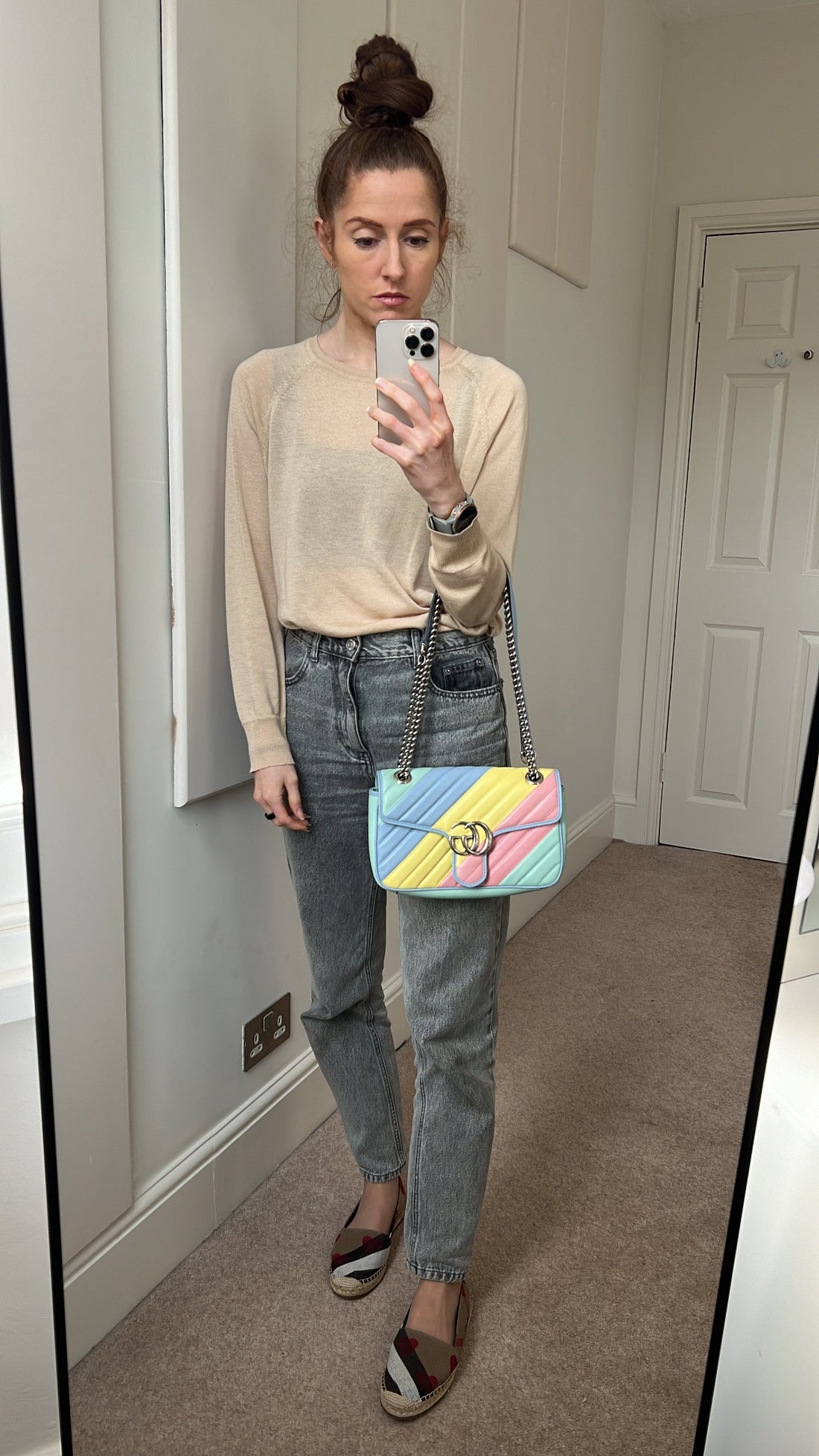 Gucci GG Multicolour Marmont Small Shoulder Bag (RRP £1890)