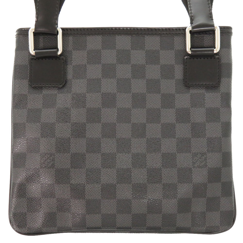 LOUIS VUITTON Shoulder Bag N58028 Damier Grafitto Canvas gray Damier Graphite Tomas Women Used