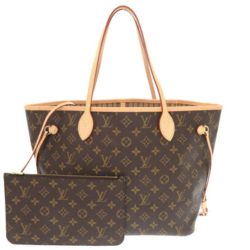 LOUIS VUITTON Tote Bag M40995 Monogram canvas Brown Monogram New Neverfull MM Women Used