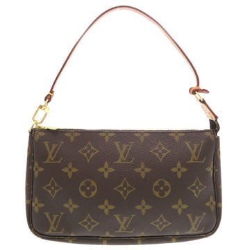 LOUIS VUITTON Pouch M51980 Monogram canvas Brown Monogram Pochette Accessories Women Used