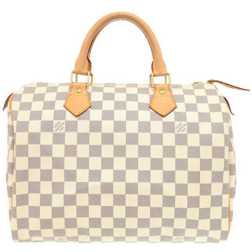 LOUIS VUITTON Handbag N41533 Damier Azur Canvas white Damier Azur Speedy 30 Women Used