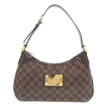 LOUIS VUITTON Shoulder Bag N48180 Damier canvas Ebene Damier Thames PM Women Used