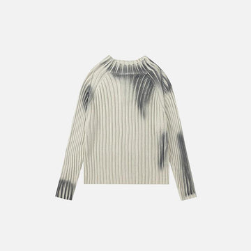 Loose Ripple Knitted Sweater