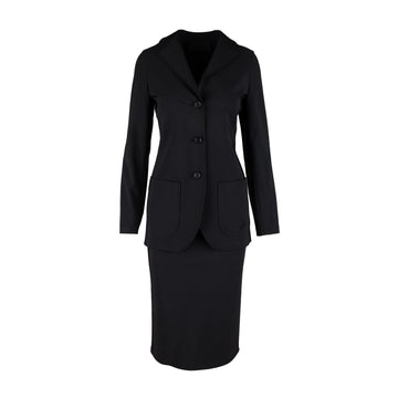 Prada Long Jacket and Skirt Set - '00s