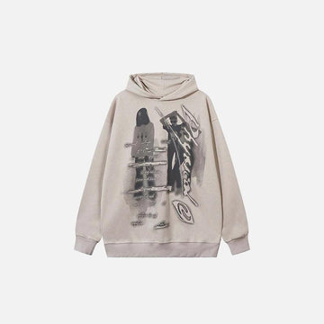 Abstract Graffiti Hoodie