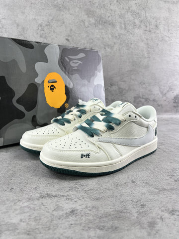 Custom Travis Scott x Air Jordan 1 x Bape XY2688 100