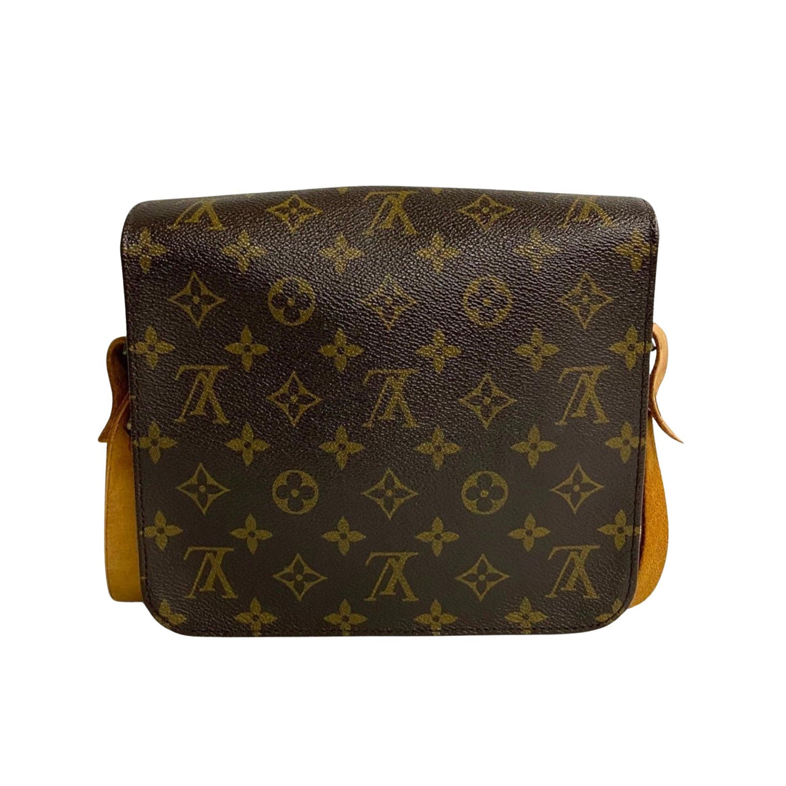 Louis Vuitton Cartouchière  Canvas Shoulder Bag ()