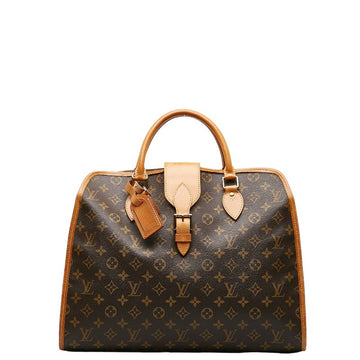 Louis Vuitton Monogram M53380 Handbag PVC/Leather Brown