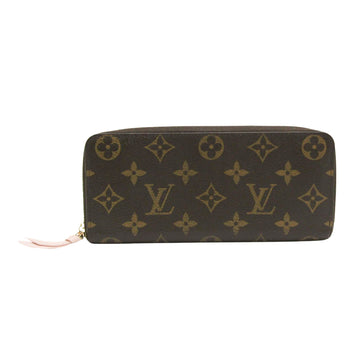 Louis Vuitton Portefeuille Clémence  Canvas Wallet  ()