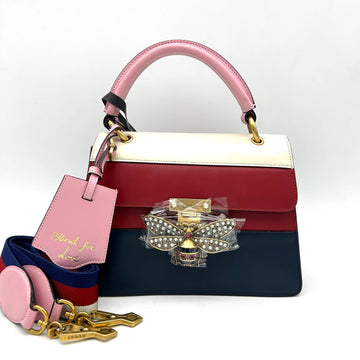 Gucci Queen Margaret Small Top Handle Bag - Red Handle Bags, Handbags CN2302200002