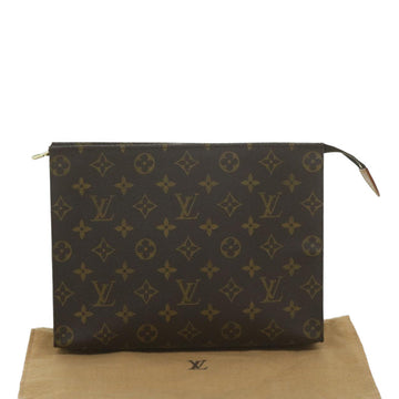 Louis Vuitton Poche Toilette  Canvas Clutch Bag ()