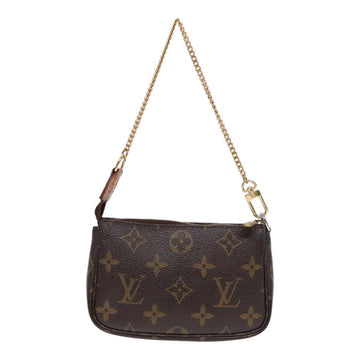 Louis Vuitton Pochette Accessoire  Canvas Clutch Bag ()