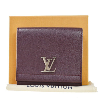 Louis Vuitton Lockme  Leather Wallet  ()