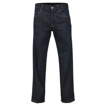 Gucci Mid-Rise Straight-Leg  Jeans in Blue Cotton Denim