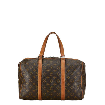 Louis Vuitton Monogram Sacksuple 35 Boston Bag M41626 Brown PVC Leather  Louis Vuitton