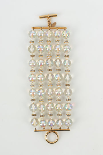 Bracelet de perles Chanel 1990s