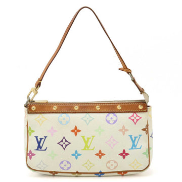 Louis Vuitton Monogram Multicolor Pocket Accessory Bag Louis Vuitton White M92649