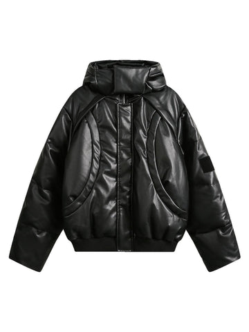 Makersluxe Deconstructed Quilted Puffer Jacket