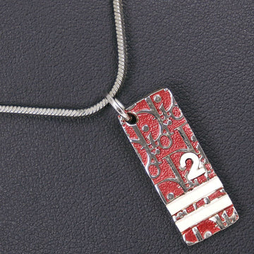 Christian Dior Dior Necklace Collar Red  9.7g Trotter