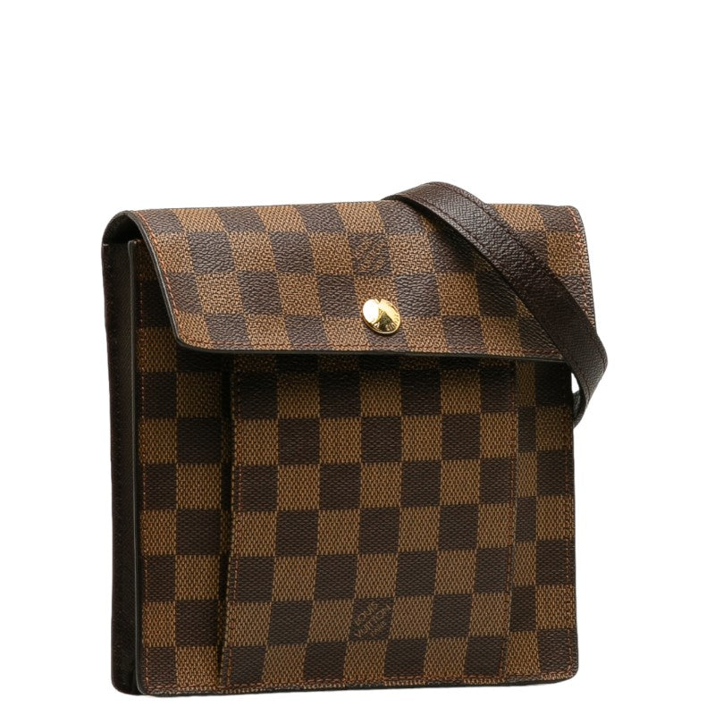 Louis Vuitton Louis Vuitton Damière N45272 Shoulder Bag PVC/Leather Brown