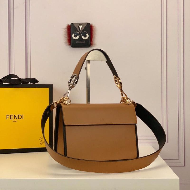 Makersluxe - Kan Shoulder Bag  Brown