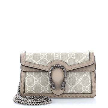 Dionysus Bag GG Coated Canvas with Leather Mini