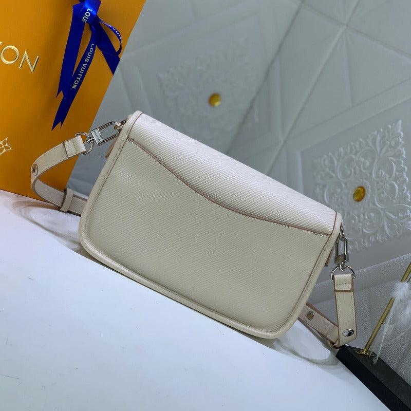Makersluxe - Buci Shoulder Bag Milk Beige