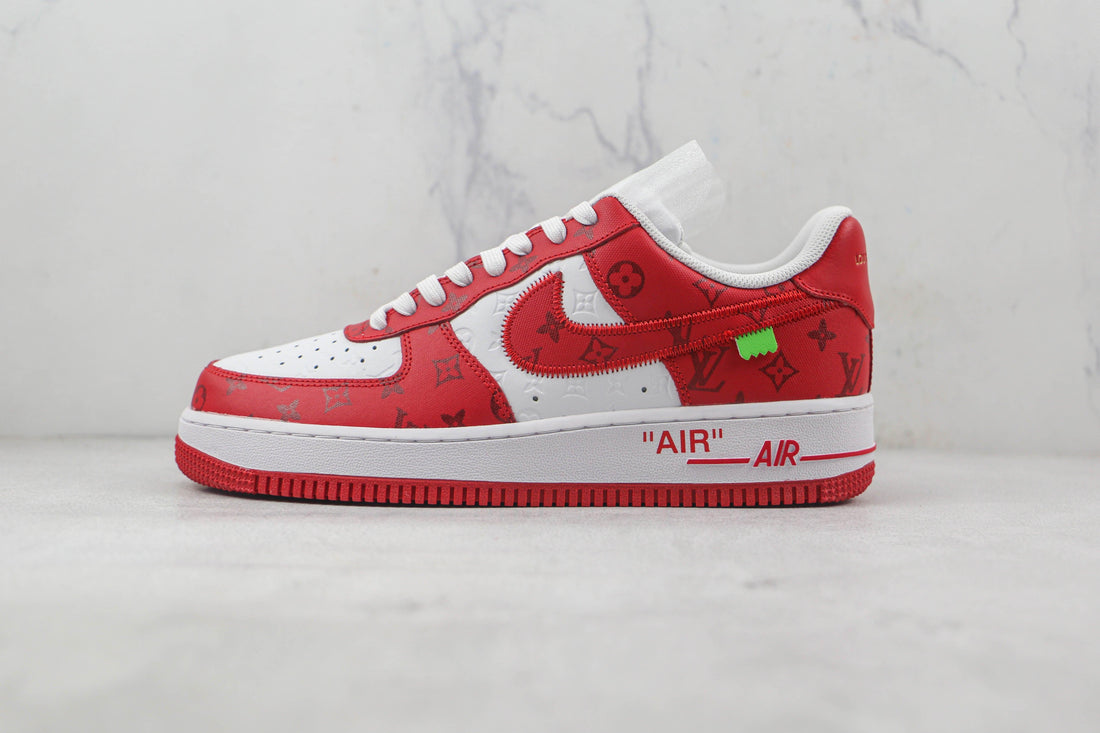 Custom LV x NK Air Force Monogram