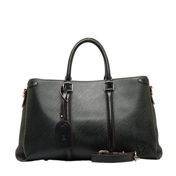 Louis Vuitton Epic Suffron NV MM Handbag Shoulder Bag 2WAY M55610 Noir Black Red Leather  Louis Vuitton