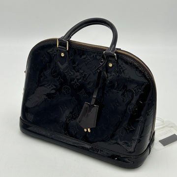 Louis Vuitton Vernis Patent Leather Alma - Black Handle Bags, Handbags LA6559