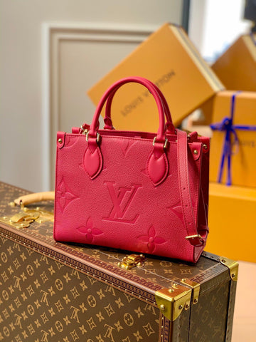 LV Onthego Sac Plat Oversized Monogram Empreinte M45660