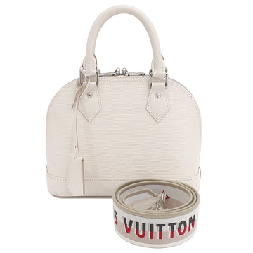 Louis Vuitton Bag Alma BB Quartz Epi Leather M58706/ Silver G  Woman  Key/Cadena 2WAY Specification Shoulder Strap