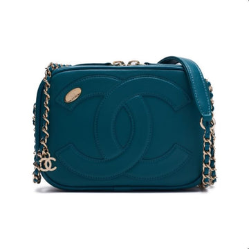 Chanel Matrasse Coco Round  Chain Shoulder  Emerald Green  Shoulder Bag Mini Shoulder Bag  Shoulder Bag Hybrid ? Delivery?