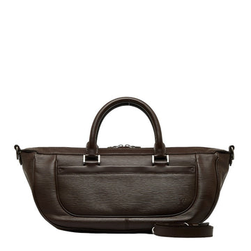 Louis Vuitton Epic Danula MM Handbag 2WAY M5910D Mocha Brown Leather  Louis Vuitton