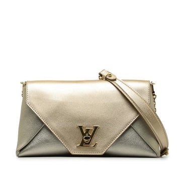 Louis Vuitton M53069 G  Leather  Louis Vuitton M53069 Gold Calfskin Leather Ladies Louis Vuitton