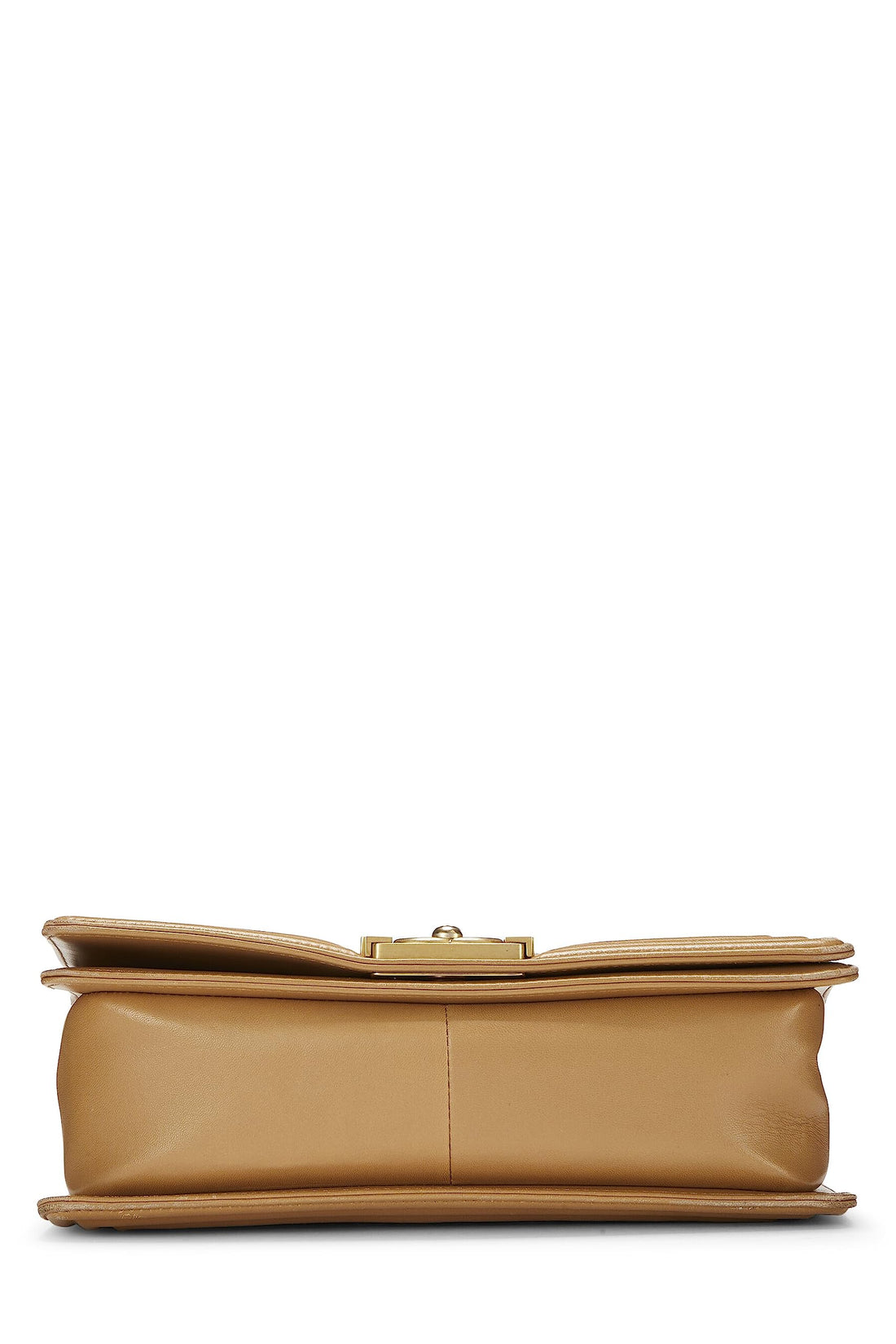 Chanel,  Beige Tweed Boy Bag Medium, Beige