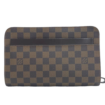 Louis Vuitton Saint Louis  Leather Clutch Bag ()