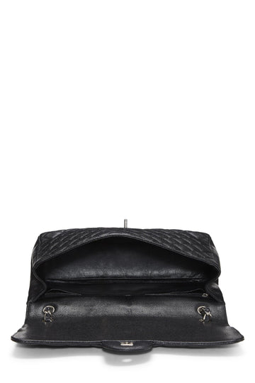Chanel,  Navy Quilted Lambskin New Classic Flap Maxi, Navy