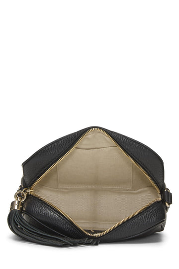 Gucci,  Black Leather Soho Disco Bag, Black