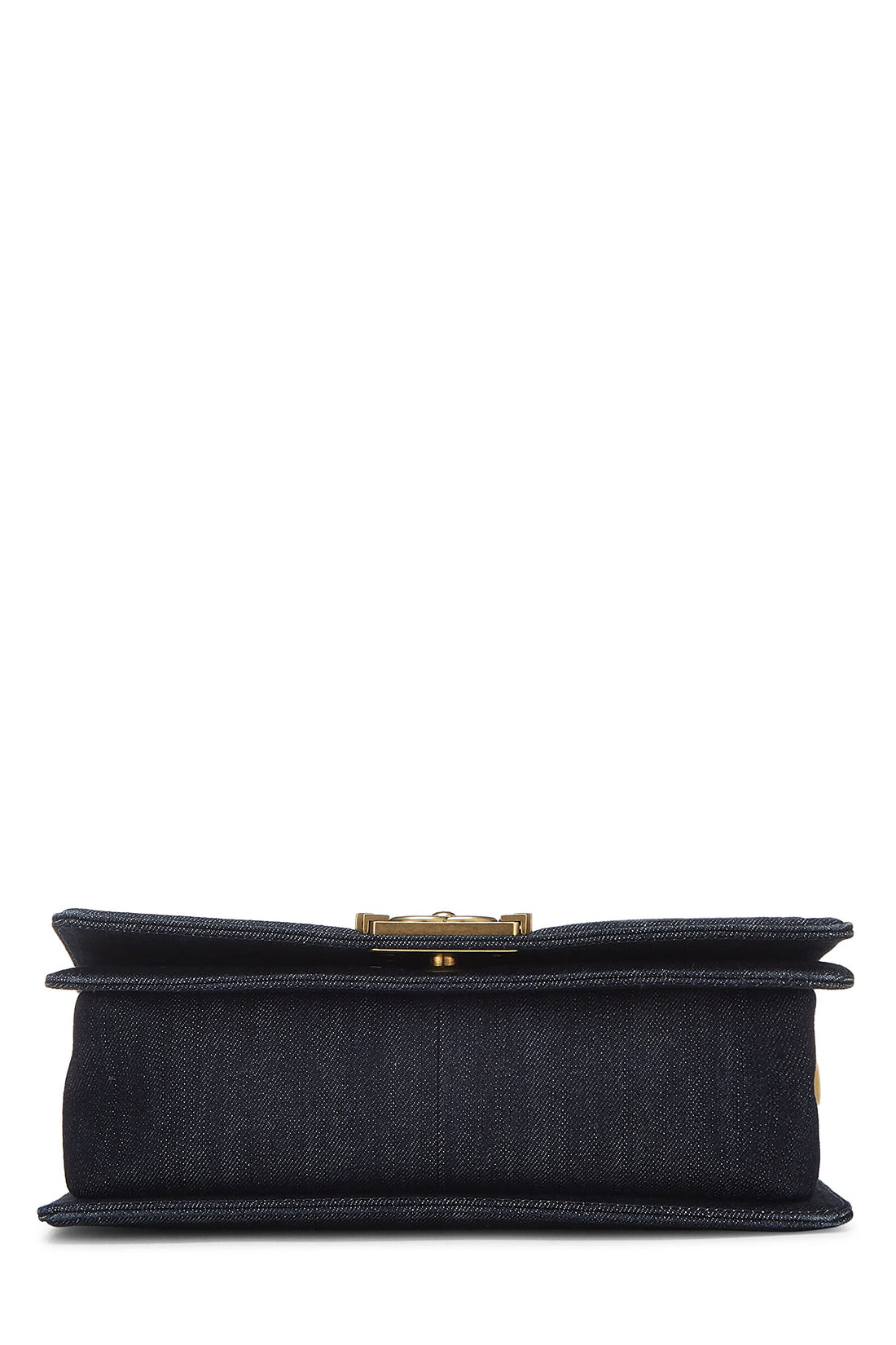Chanel,  Navy & Red Denim Boy Bag Medium, Multi
