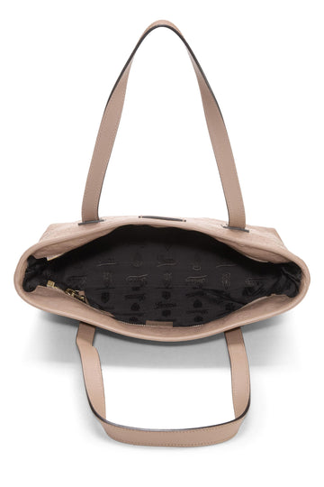 Gucci,  Pink Leather Guccissima Supreme Tote Small, Pink