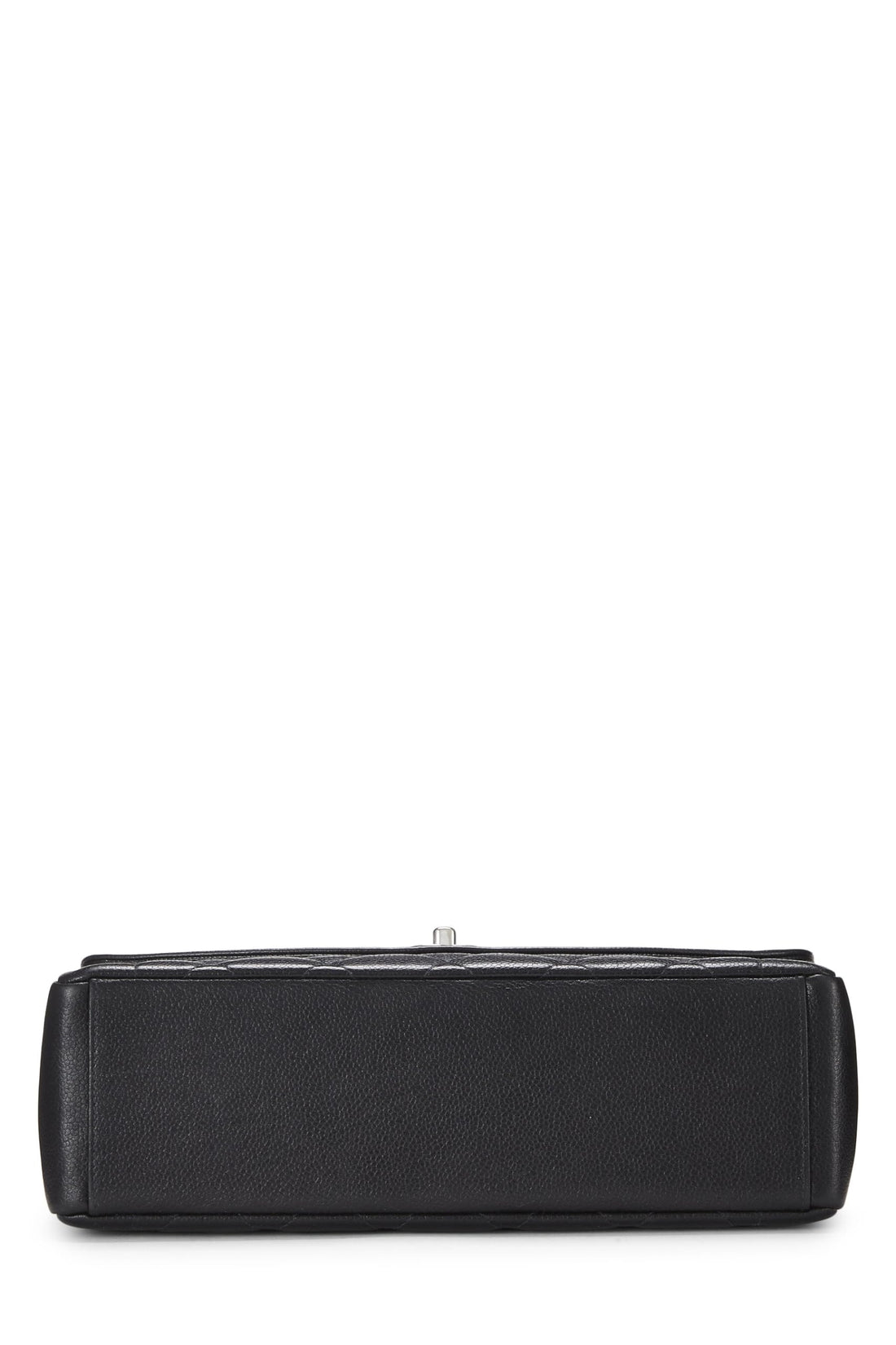 Chanel,  Black Quilted Caviar Diana Flap Jumbo, Black
